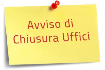 Chiusura uffici Luned&#236; 1 Dicembre